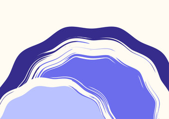 Creative sleek overlapping shapes. Sale offer. Fashionable art for cover, poster, internet, page, social, media, announcement, greeting postcard Vector