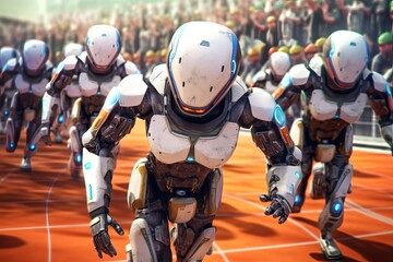 Competition of humanoid robots