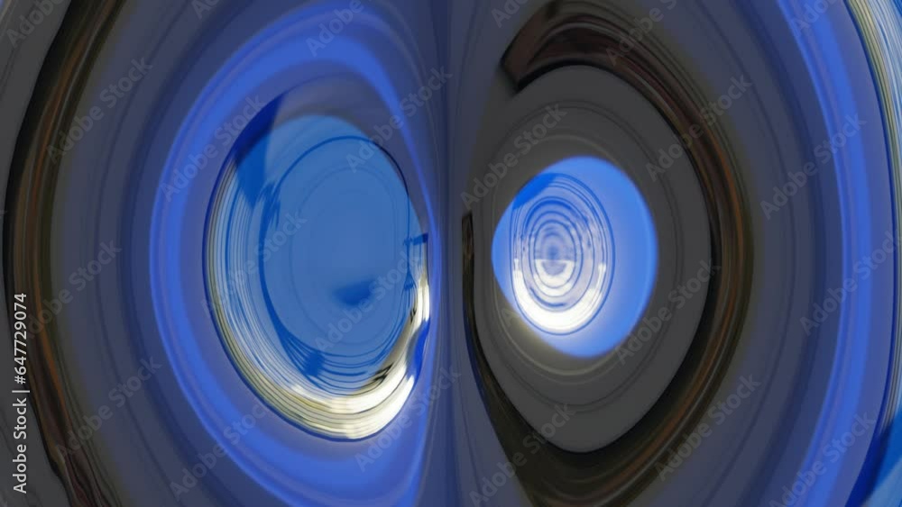 Poster abstract colorful curvy background rotation animation