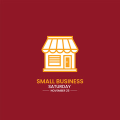 Small Business Saturday. small business concept. 