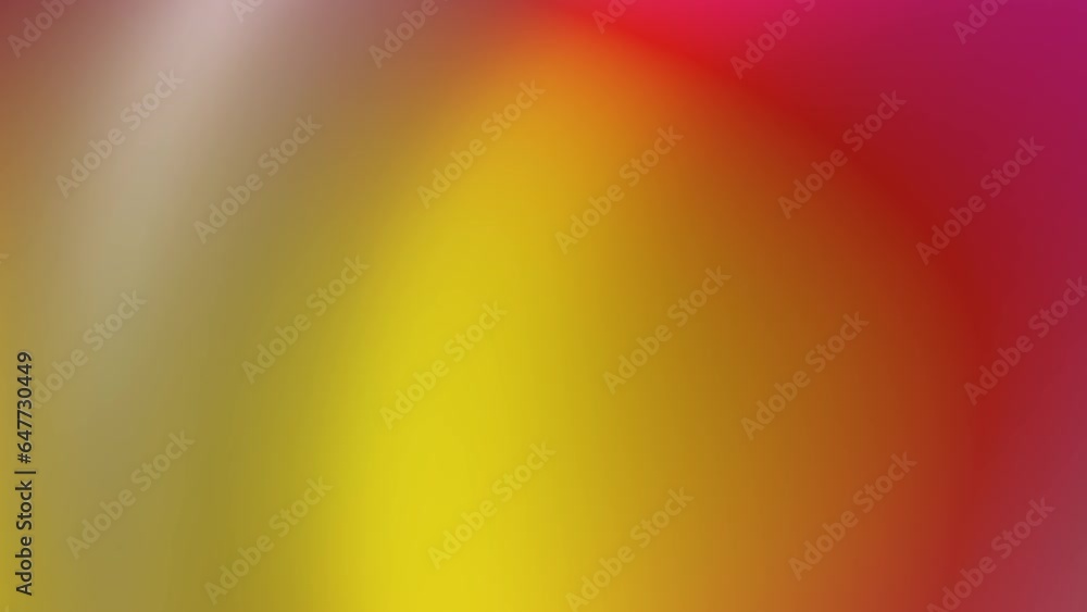 Poster animation of abstract colorful gradient background with blur effect