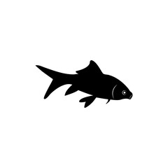 Obraz premium fish logo icon