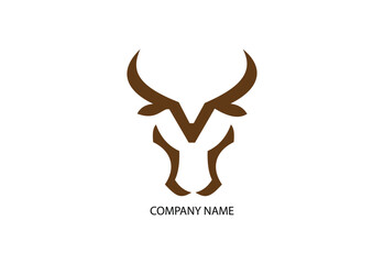 Elegance drawing art buffalo cow ox bull head