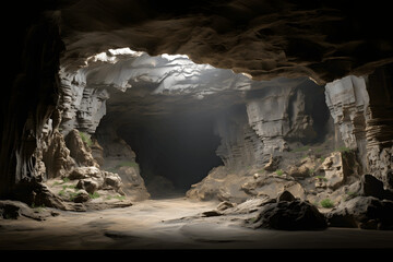 clean photo of a cave, cave, underworld, caves, exploring, underground