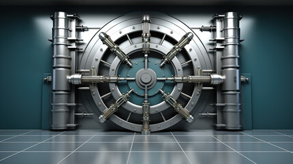 Securing Financial Fortunes, the Impenetrable Bank Vault Door, Secure Safe, Generative AI