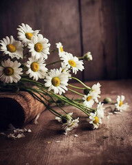 Obraz premium Still life with flowers