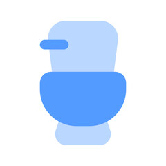 toilet duotone icon