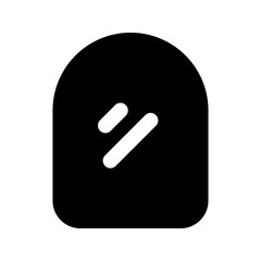 mirror glyph icon