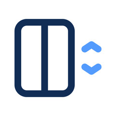 elevator outline color icon