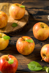 Healthy Organic Royal Gala Apples