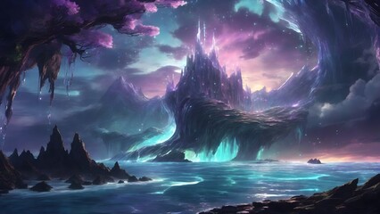 Fototapeta premium Fantasy landscape