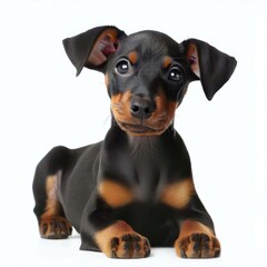 Doberman's Innocent Puppyhood, Generative AI