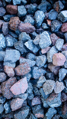 small rocks arranged neatly and beautifully