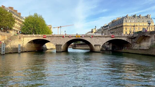 Beautiful River Seine in Paris - travel photography