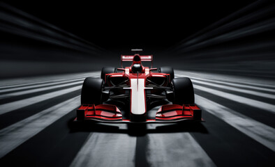Formula 1 Car, F1 Racing Car. Formula 1 Car commercial photography. Formula 1 Racing Car Studio Photo Shoot