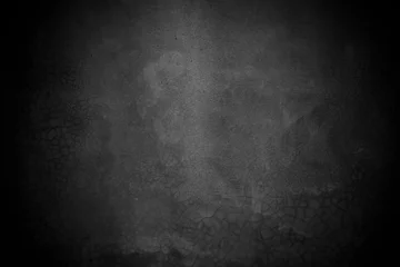 Dekokissen Old wall texture smeared engine oil cement dark black gray  background abstract grey color design are light with white gradient background. © Kamjana