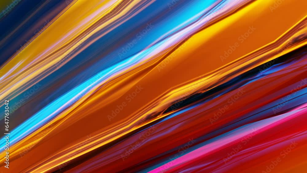 Poster abstract colorful background with lines animation