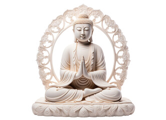 Buddha statue, cut out