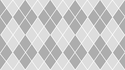 Grey argyle seamless geometric pattern