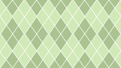 Fototapeta na wymiar Green argyle seamless geometric pattern