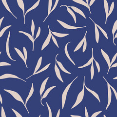 Botanical pattern illustration floral graphic. Floral background vector