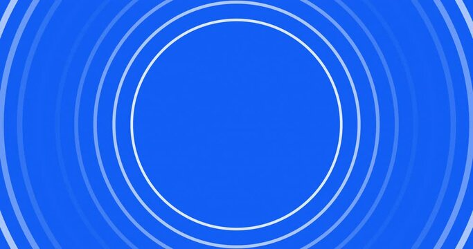 Cinema 4K High-quality stock footage of infinite circles blinking flashing creative background for professional meeting space, multipurpose hall, workshop, seminar, staff, team,.Simple loopable bg.
