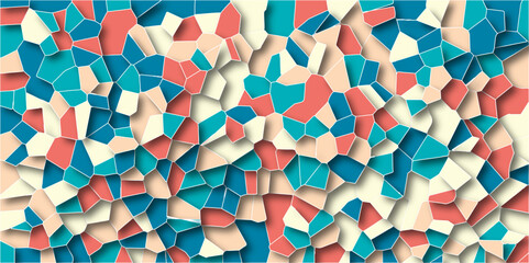 Pastel colors stone tile pattern. Cement kitchen decor. Mint marble bath floor. Fabric vintage print. Quartz glass natural fragment.	
