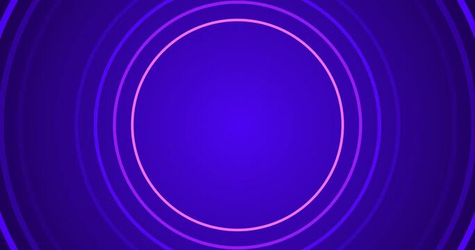 Cinema 4K High-quality stock footage of infinite circles blinking flashing creative background for professional meeting space, multipurpose hall, workshop, seminar, staff, team,.Simple loopable bg.
