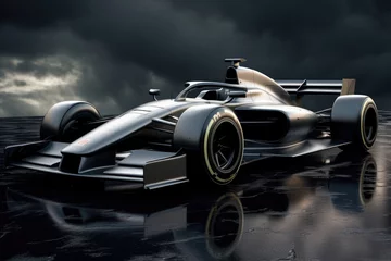 Foto op Plexiglas Formula 1 Car, F1 Race Car in studio. Photoshoot of Formula 1 Car in concept studio design. © Noize