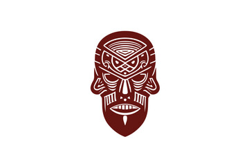 tiki mask logo