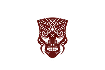 tiki mask logo