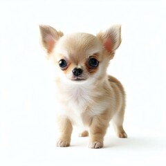 Obraz premium Baby Chihuahua's Whimsical Beauty, Generative AI