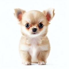 Baby Chihuahua's Loving Gaze, Generative AI