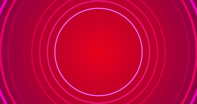 Cinema 4K High-quality stock footage of infinite circles blinking flashing creative background for professional meeting space, multipurpose hall, workshop, seminar, staff, team,.Simple loopable bg.
