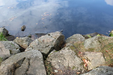 rocks in the mountains