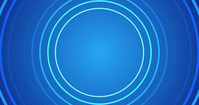 Cinema 4K High-quality stock footage of infinite circles blinking flashing creative background for professional meeting space, multipurpose hall, workshop, seminar, staff, team,.Simple loopable bg.
