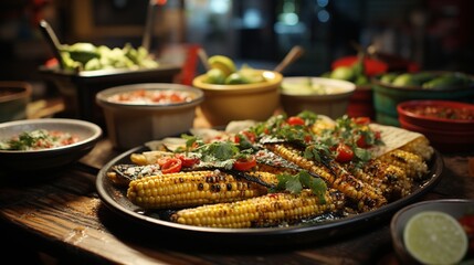 Tamal a Mexican street food