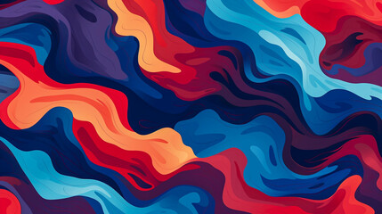 Fototapeta premium Psychedelic Camo Pattern. Design for Textile Industry And Clothing Manufacturing. Camouflage Pattern Texture. Generative AI