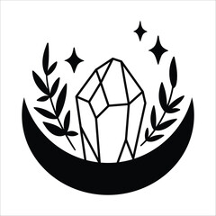 Stylish , fashionable  and awesome boho typography art and illustrator