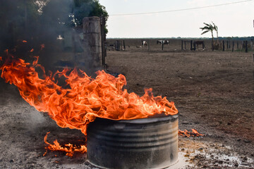 Fire in the Drum