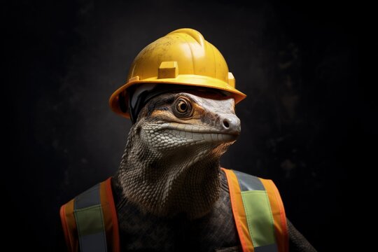 Safety Monitor Lizard