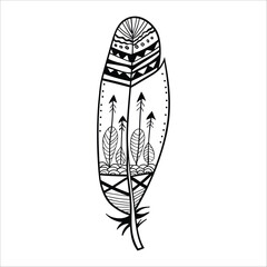 Stylish , fashionable  and awesome boho typography art and illustrator