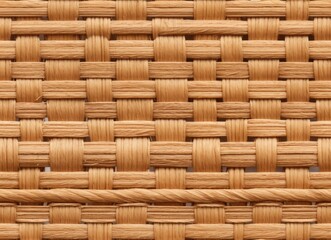 Pattern of reed weaving mat with vintage style for background and design art work. SEAMLESS PATTERN. SEAMLESS WALLPAPER. 
