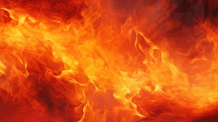 Abstract fire flame background. AI generated image