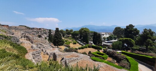 Fototapeta na wymiar View from Pompei