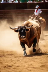 Zelfklevend Fotobehang traditional bullfight in Spain © Jorge Ferreiro