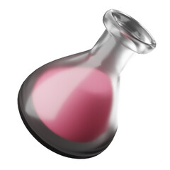 Laboratory Flask 3d icon