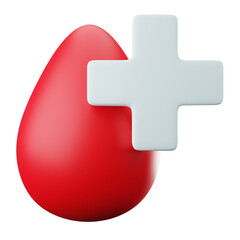 Blood Donate 3d icon
