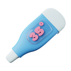 Digital Thermometer 3d icon