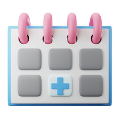 Medical Appointment 3d icon